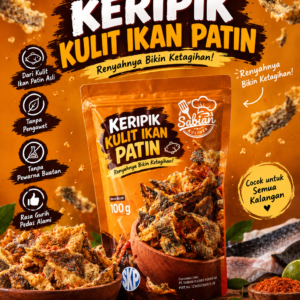 Keripik Kulit Ikan Patin
